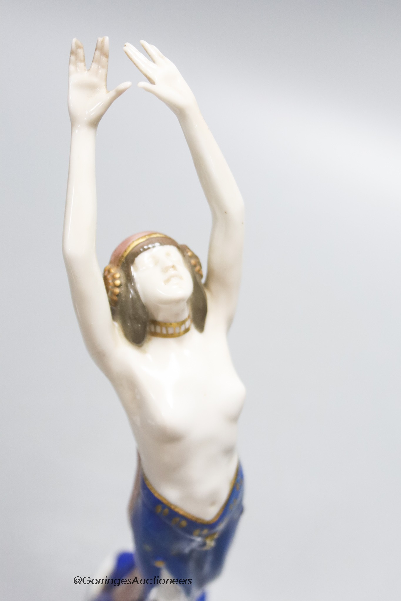 A Rosenthal Art Deco figure of a dancer, height 26cm